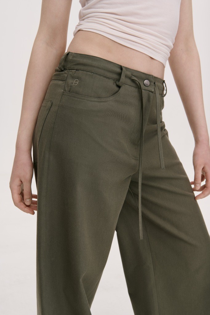 ЛАКОНІЧНІ ШТАНИ ВІЛЬНОГО КРОЮ 1109-2025 зображення 3